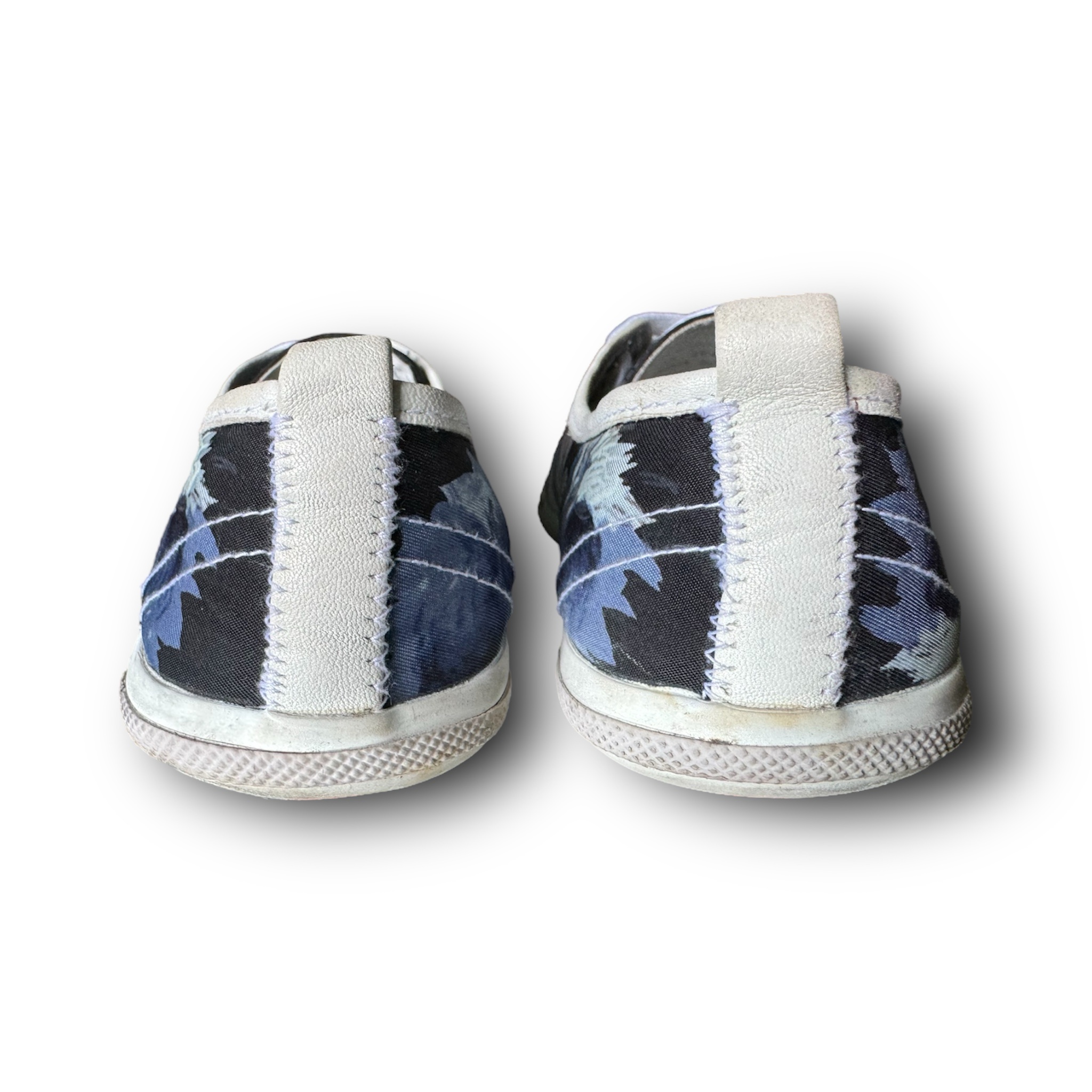 PRADA Women's Canvas Shoes Floral Design Size 35 (US 5) (35 3E4999) - Image 8