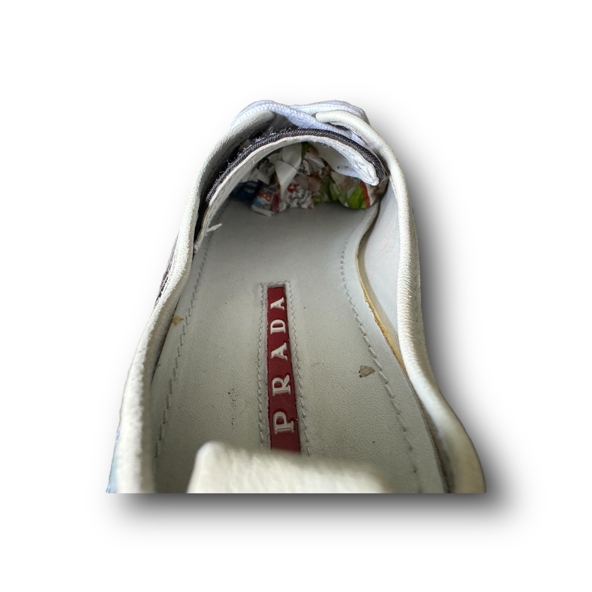 PRADA Women's Canvas Shoes Floral Design Size 35 (US 5) (35 3E4999) - Image 11