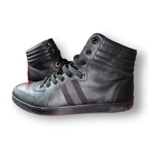 Gucci Viaggio Hi Top Sneakers (309532 10 1/2 G) Leather Men's US SIZE 11.5