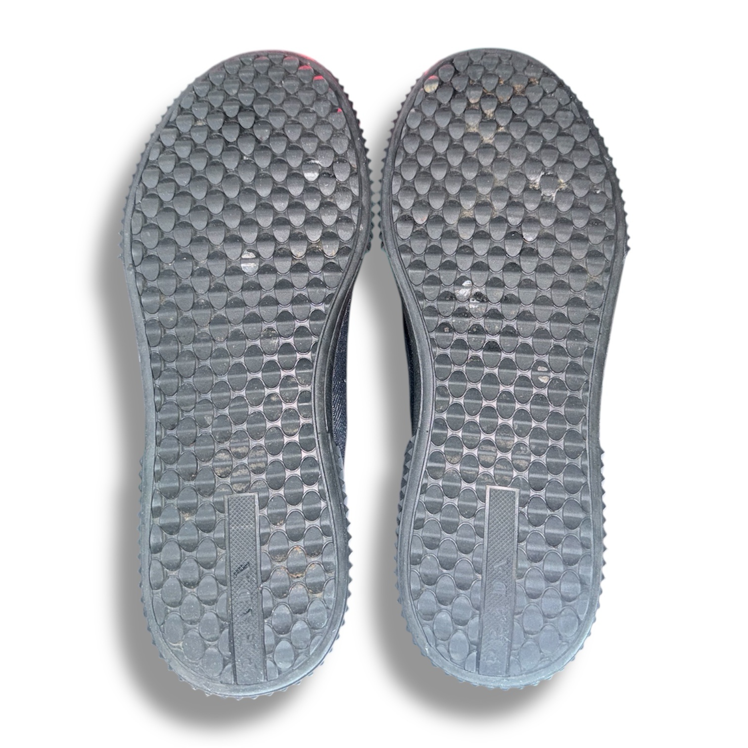 PRADA Denim High Top Sneakers (4T 3218 8.5) Men's US size 9.5/10 (canvas) - Image 12