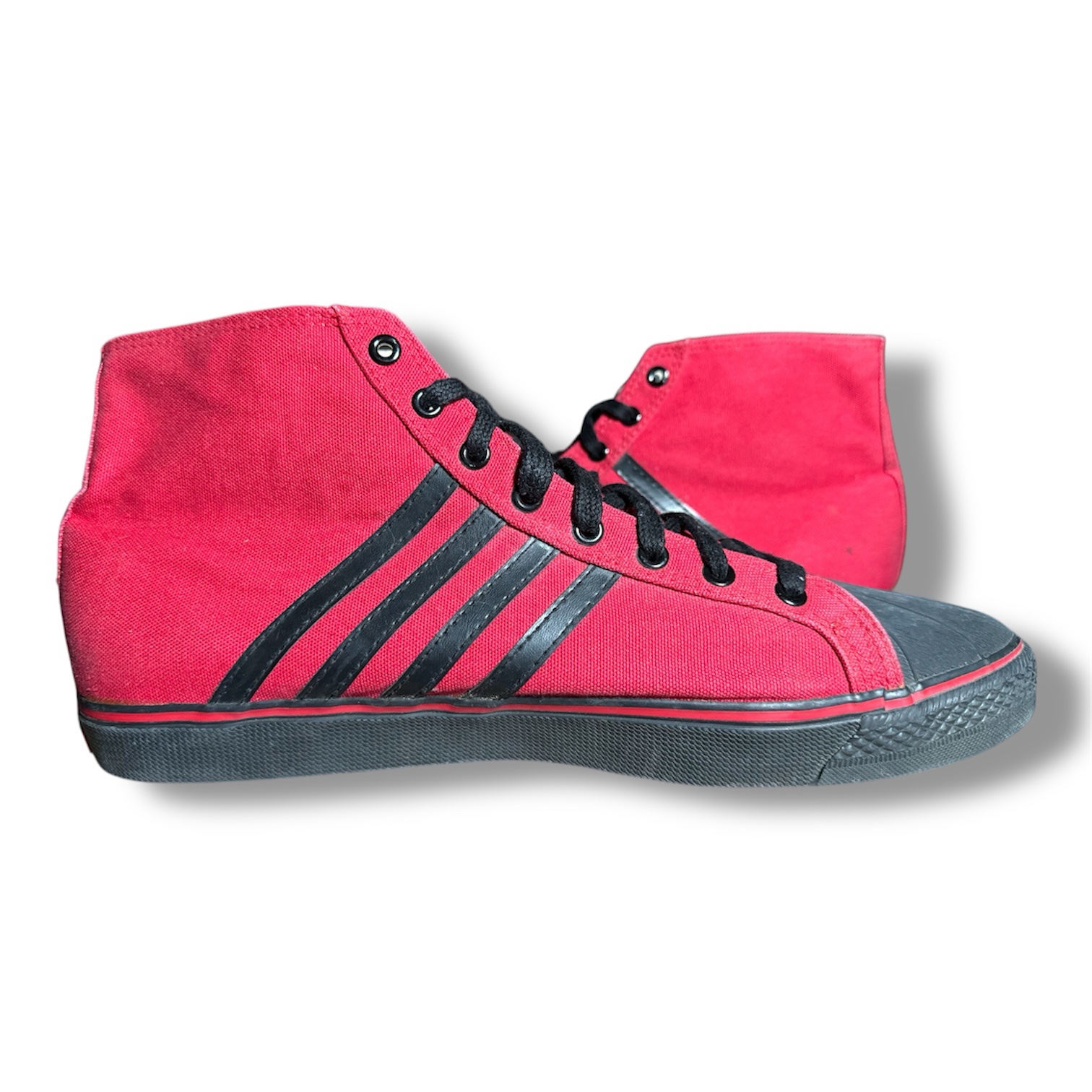 Vintage Vision Street Wear Duane Peters 4 Stripe MOD Skate Shoe Mens Size 13 - Image 3