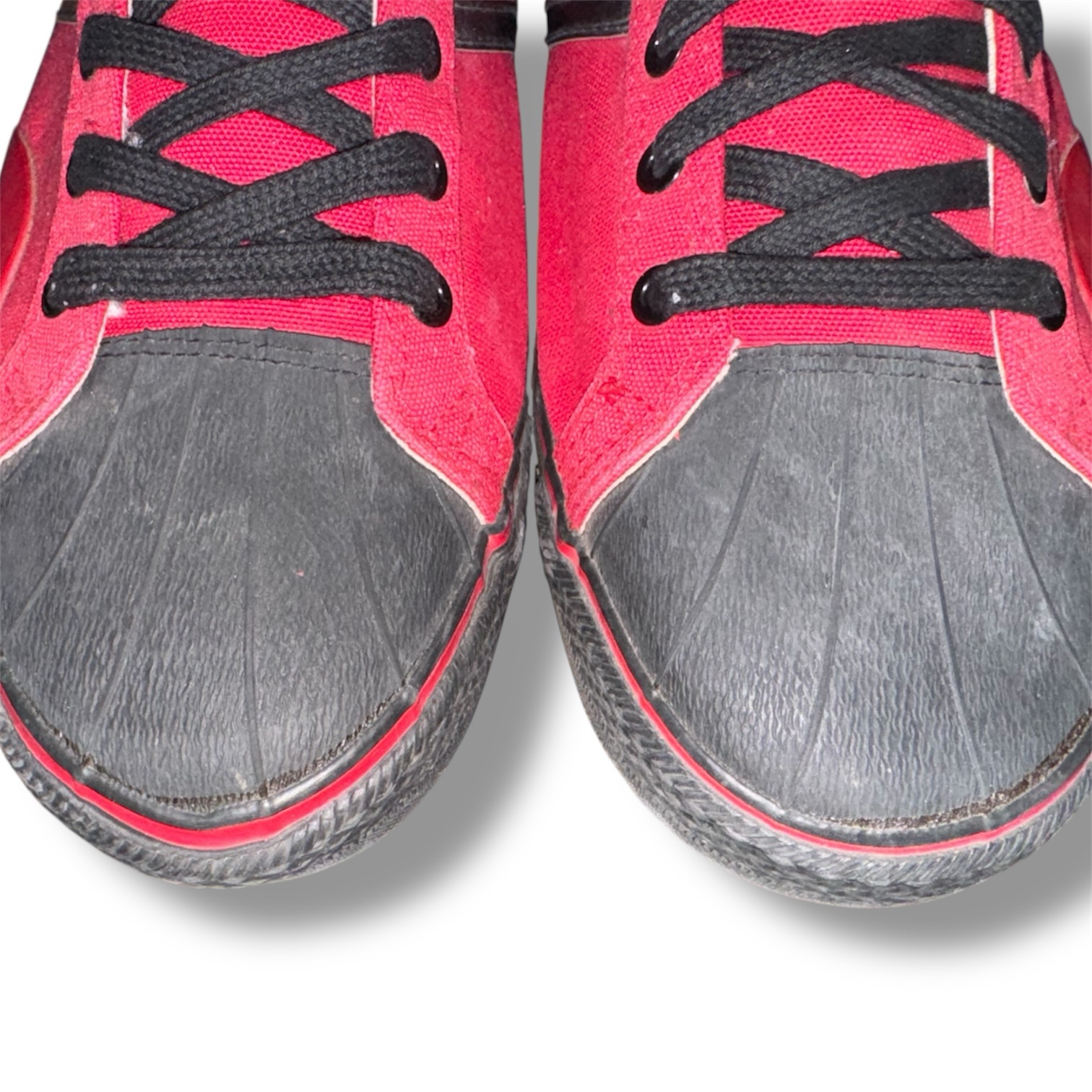 Vintage Vision Street Wear Duane Peters 4 Stripe MOD Skate Shoe Mens Size 13 - Image 6