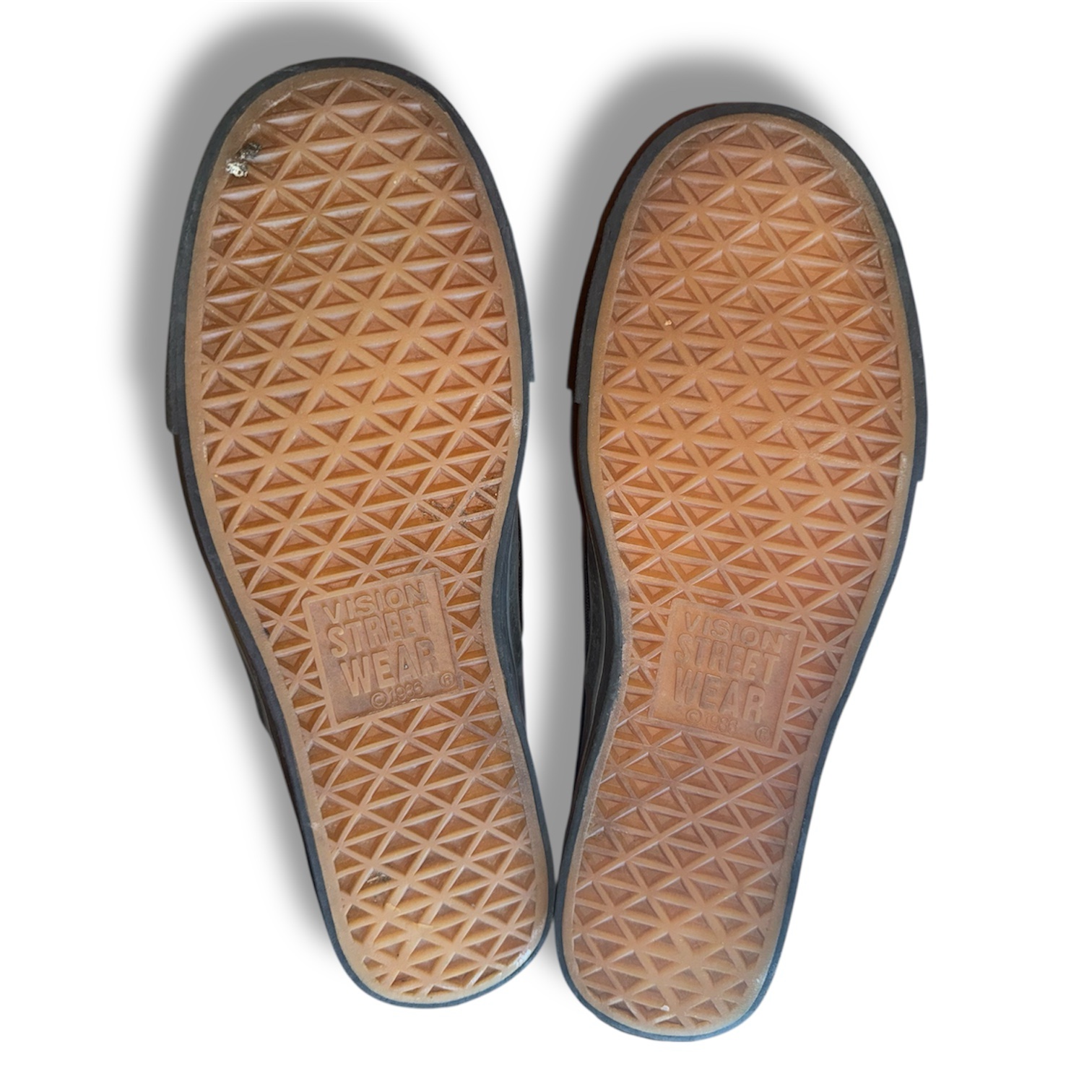 Vision Street Wear Slip On Shoes Men's 11 US Black Canvas Gum Sole - Image 5