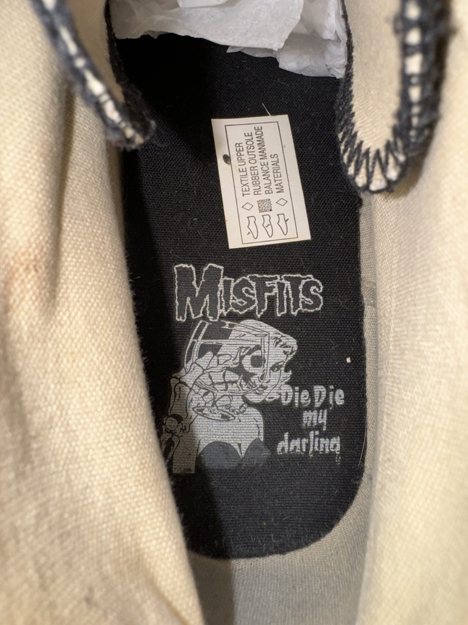 Vision Street Wear x Misfits Fiend Skull Sneakers Men’s US 13 Rare Punk Skate - Image 13