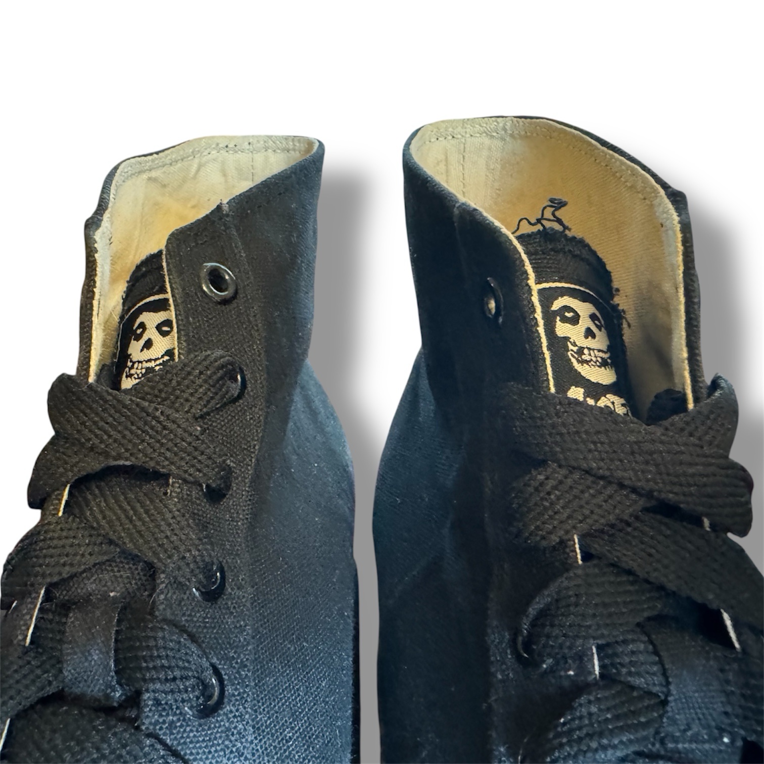 Vision Street Wear x Misfits Fiend Skull Sneakers Men’s US 13 Rare Punk Skate - Image 8