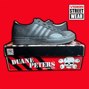 Vision Street Wear x Duane Peter's VNDS Vintage Skate Shoes Size 6 US black