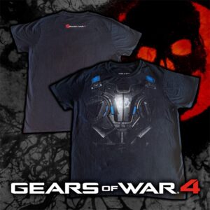 Gears Of War 4 (Men's Medium) Armor T Shirt 2016 Official Microsoft Merch Promo