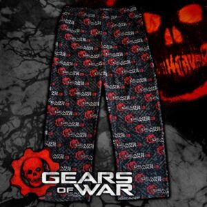Gears Of War 3 (Men's XXL) Pajama Pants Official Merch Promo 2011 RARE PJ Bottom