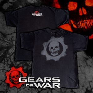 Gears Of War (Men's Large) Official T Shirt Logo Promotion 2011 100% Cotton RARE