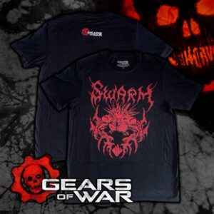 Gears Of War (Men's Large) Official Merchandise T Shirt Promo Locust Swarm 2020