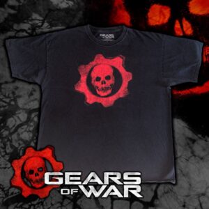 Gears Of War (Men's XL) Official T Shirt Merchandise Promo 2015 Skull Logo